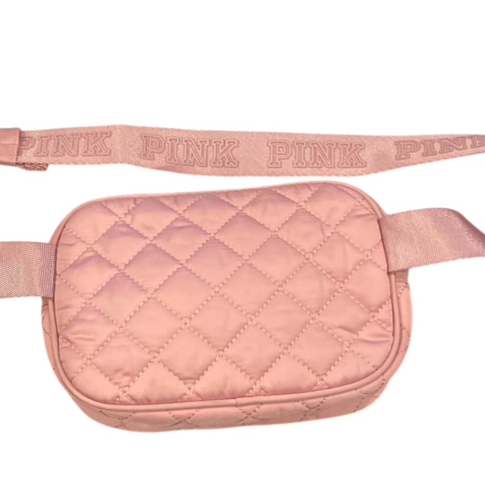 PINK Victoria's Secret Quilted Crossbody Belt Bag Fanny Pack - Picture 4 of 8